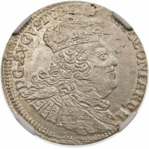 August III Sas, Szóstak 1756 EC, Lipsk – odmiana