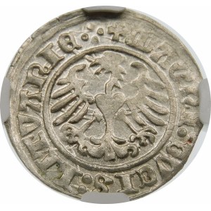Zygmunt I Stary, Półgrosz 1510, Wilno – duże zero w dacie, czterokropek
