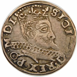 Zygmunt III Waza, Trojak 1598, Wschowa – kwiatek, I-F – SIGI 3 … PO