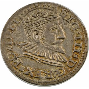 Zygmunt III Waza, Trojak 1592, Ryga – LI