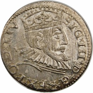 Zygmunt III Waza, Trojak 1593, Ryga – LIV