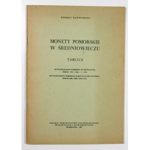 Dannenberg Herman, Monety pomorskie w średniowieczu