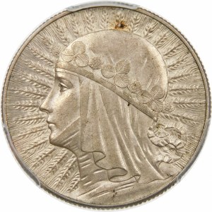 5 złotych Głowa Kobiety 1932 BZM