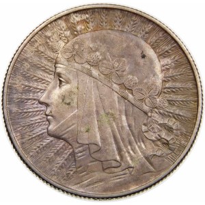 5 złotych Głowa Kobiety 1933