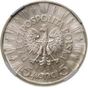 5 złotych Piłsudski 1935 Wyjątkowa