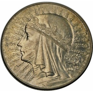 10 złotych Głowa Kobiety 1932 ZZM