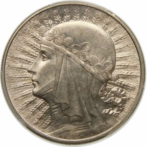 10 złotych Głowa Kobiety 1932 BZM