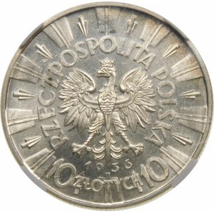 10 złotych Piłsudski 1936 Wyjątkowy