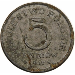5 fenigów 1917 FF
