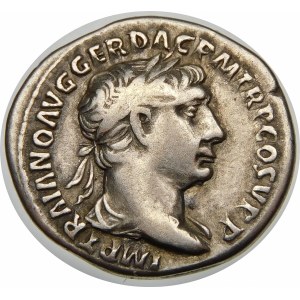 Cesarstwo Rzymskie, Trajan (98-117), denar 103-105, Rzym