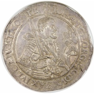 Niemcy, Saksonia - linia albertyńska (1547–1918), Jan Jerzy I (1615–1656), talar 1623, Drezno