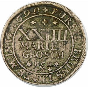 Niemcy, Brunszwik, Rudolf August i Antoni Ulryk (1685–1704) - XXIIII Mariengroschen 1699 HCH