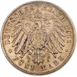 Niemcy, Bawaria, Luitpold (1821–1912), 5 marek 1911 D, Monachium