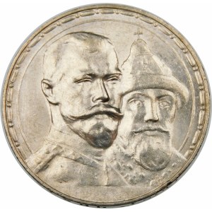 Rosja, Mikołaj II (1894–1917), rubel 1913, Petersburg – dynastia Romanowów