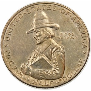 Stany Zjednoczone Ameryki (USA), 1/2 dolara 1920, Filadelfia – Ojcowie pielgrzymi