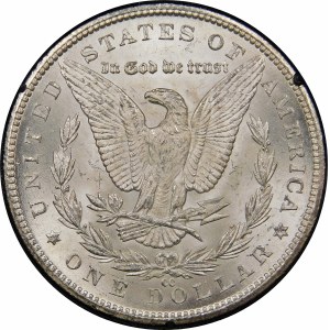 Stany Zjednoczone Ameryki (USA), dolar 1884 CC, Carson City – Morgan Head - rzadki
