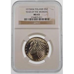 20 złotych 1975 Międzynarodowy Rok Kobiet