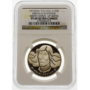 100 złotych 1973 Mikołaj Kopernik - srebro
