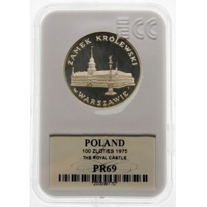 100 złotych 1975 Zamek Królewski - srebro