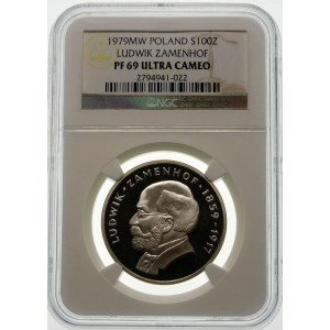 100 złotych 1979 Ludwik Zamenhof - srebro