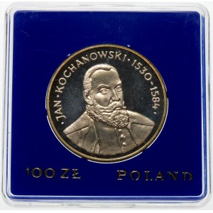 100 złotych 1980 Jan Kochanowski - srebro