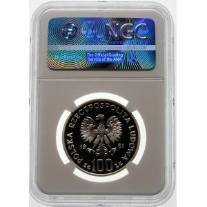 100 złotych 1981 Koń - srebro