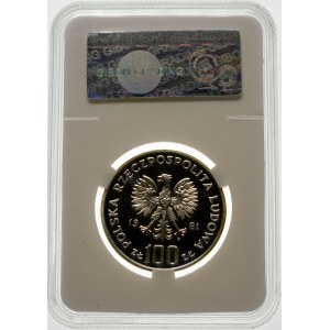 100 złotych 1981 Władysław Sikorski - srebro