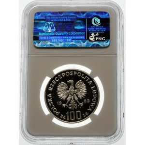 100 złotych 1982 Bocian - srebro