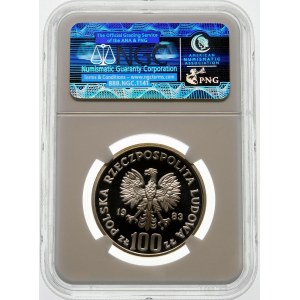 100 złotych 1983 Niedźwiedź - srebro