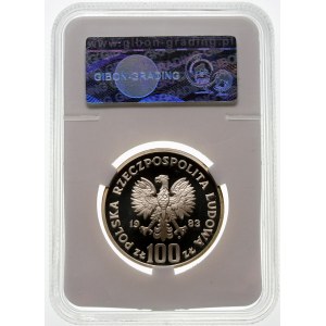 100 złotych 1983 Niedźwiedź - srebro
