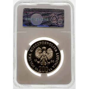 200 złotych 1980 Lake Placid - srebro