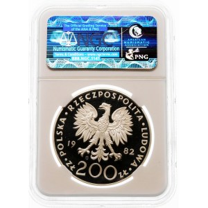 200 złotych 1982 Jan Paweł II - srebro