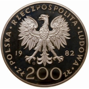 200 złotych 1982 Jan Paweł II - srebro