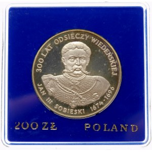 200 złotych 1983 Jan III Sobieski - srebro