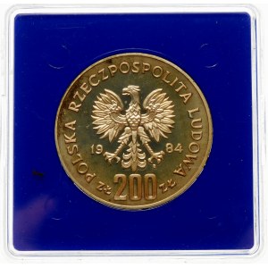 200 złotych 1984 XIV Zimowe Igrzyska Olimpijskie - srebro