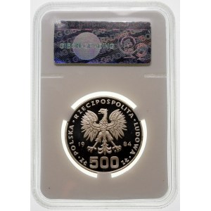 500 złotych 1984 Łabędź - srebro