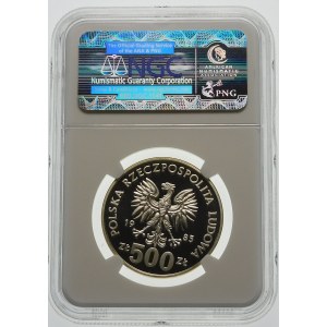 500 złotych 1985 Wiewiórka - srebro