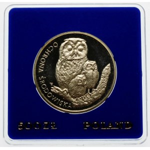 500 złotych 1986 Sowa - srebro