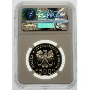 500 złotych 1988 MŚ w Piłce Nożnej - srebro