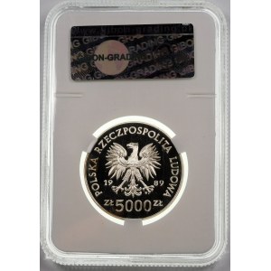 5000 złotych 1989 Henryk Sucharski - srebro