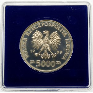 5000 złotych 1989 Toruń - srebro