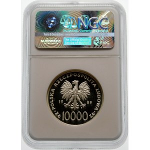 10000 złotych 1989 Jan Paweł II - srebro