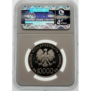 10000 złotych 1989 Jan Paweł II - srebro