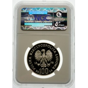 Próba 100 złotych 1975 Zamek Królewski - srebro