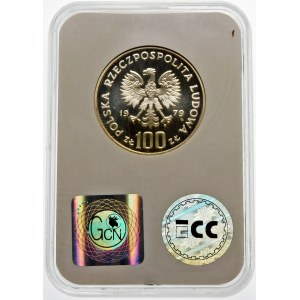 Próba 100 złotych 1979 Wieniawski - srebro