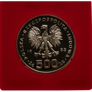 Próba 500 złotych 1983 Igrzyska XXIII Olimpiady - srebro