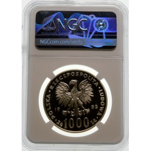 Próba 1000 złotych 1982 Jan Paweł II - srebro