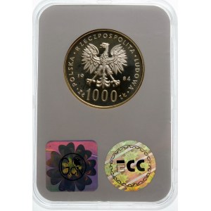 Próba 1000 złotych 1984 PRL - srebro