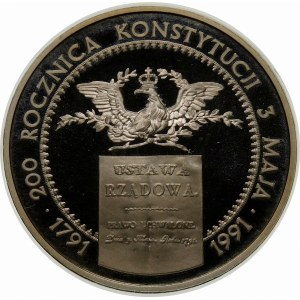 200000 złotych 1991 Konstytucja - srebro