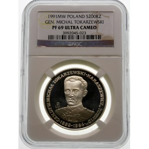 200000 złotych 1991 Michał Tokarzewski - srebro